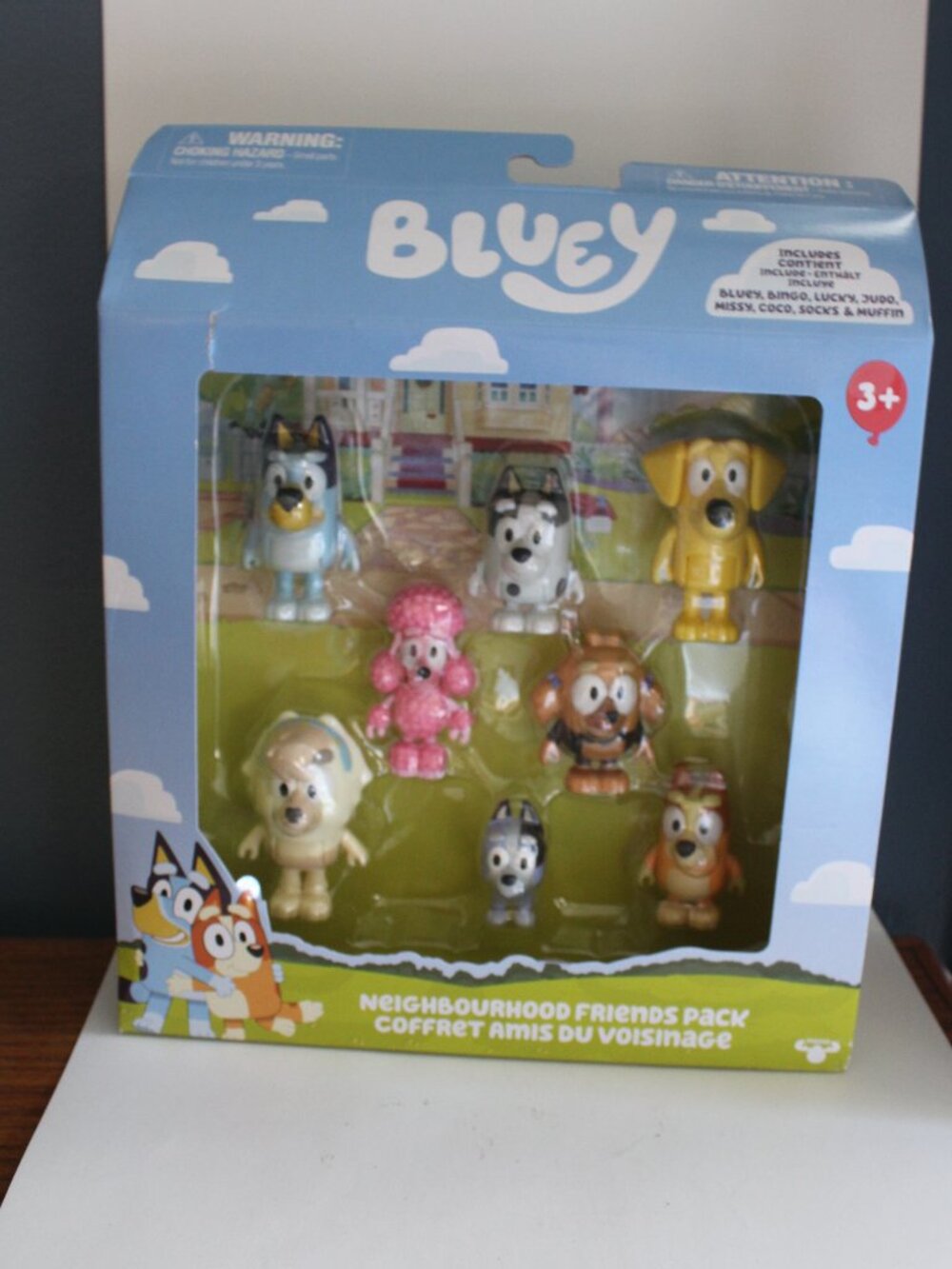 Bluey Neighbourhood Friends 8 Piece Figurine Set